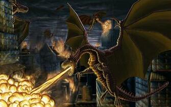 More Animated Dragon Wallpaper Antique