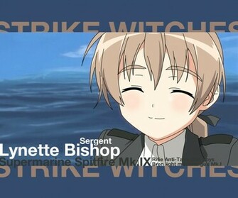 Strike Witches Wallpaper Lynette Bishop