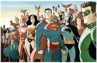 Justice League Of America Computer Wallpaper Desktop Background