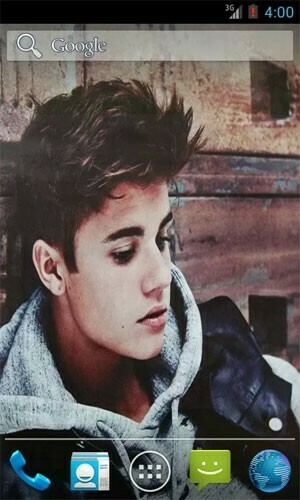 Justin Bieber Live Wallpaper