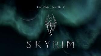 Skyrim Logo Wallpaper Tv Show Buzz