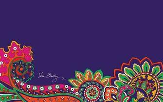 Vera Bradley Desktop Wallpaper Venetian Paisley Winter