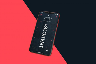 Made A Valorant Inspired Wallpaper For My Phone