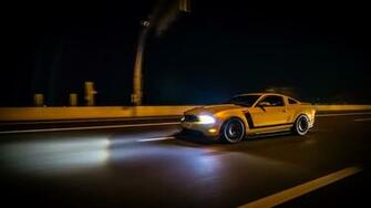 Vehicles Ford Mustang Boss Wallpaper