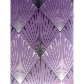 Purple Diamonds Art Deco Wallpaper Brokers Melbourne Australia