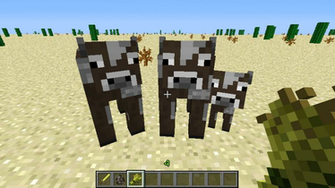 Minecraft Cow Wallpaper Pig