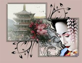 Photo Temple Geisha Wallpaper Asian Album Cherylee21 Fotki