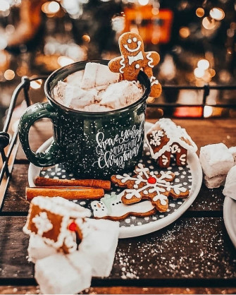 Cozy Christmas Aesthetic Wallpaper