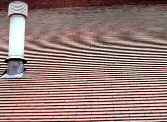 Roof Chimney Background Roofing Architecture Photo From