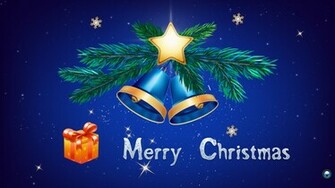Christmas Wallpaper Blue Other