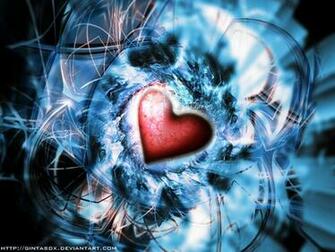 Blue Love Alchemy Wallpaper Stock Photos