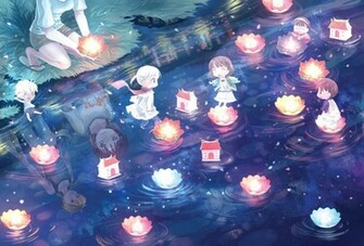 Beautiful Anime Paradise Wallpaper