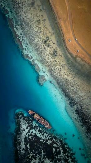 Google Pixel 4k Drone Wallpaper Top
