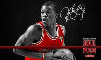 Playoffs See Red Wallpaper Chicago Bulls