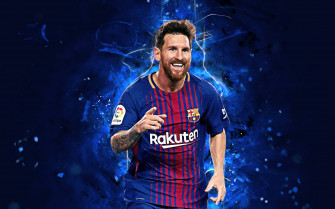 Smiling Lionel Messi Wallpaper