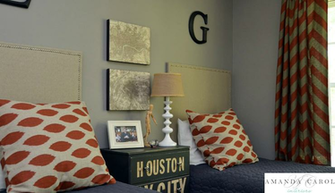 Fantastic Twins Bedroom With Gray Walls Window Panels Curtains In Zig