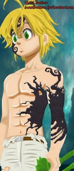 Dark Meliodas Nanatsu No Taizai By Maxibostero