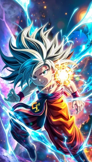 Ultra Instinct Phone Wallpaper