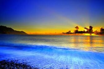 Amazing Sunset Ocean Wallpaper Computer Desktop Background