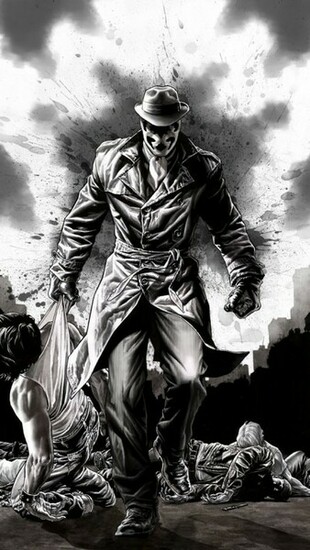 Rorschach The iPhone Wallpaper