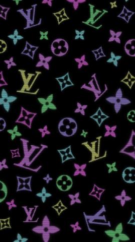 Wallpaper Louis Vuitton Rainbow Aesthetic iPhone