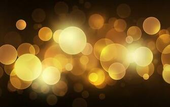 Golden Circles Of Light Wallpaper