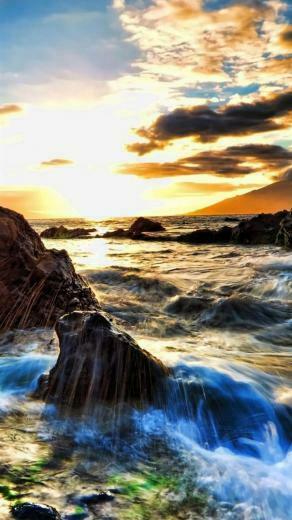 Sunset Moto G Wallpaper HD Motorola
