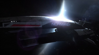 Mass Effect Normandy Wallpaper