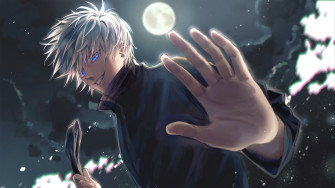 Satoru Gojo Jujutsu Kaisen Anime HD 4k Wallpaper