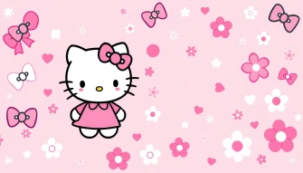 Hello Kitty Pink Wallpaper