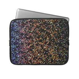 Laptop Sleeve Glitter Graphic Background