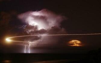 Storm Dark Surreal Long Exposure Australia Wallpaper