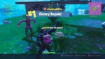 Fortnite Victory Royale Dance Widescreen Desktop Wallpaper