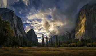 Wallpaper Yosemite National Park Sierra Nevada Usa Mountains Sky