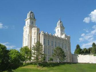 Manti Utah Lds Mormon Temple Photograph