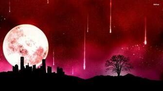 Meteor Shower Wallpaper