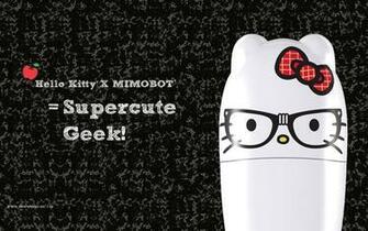 Nerd Hello Kitty Desktop Wallpaper Mimobot