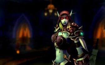 Sylvanas Ranger Wallpaper HD Background Desktop