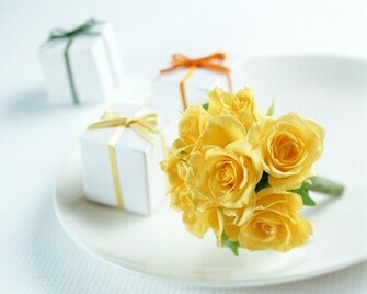Yellow Roses Wallpaper HD