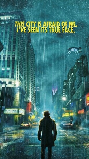 Watchmen City Rain Wallpaper For iPhone