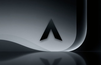 Black Arch Linux Wallpaper
