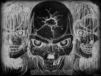 Skull Wallpaper Art Desktop Background