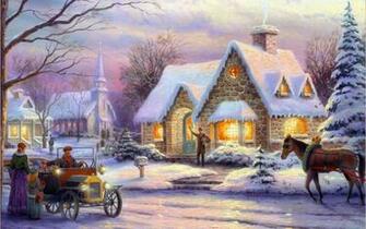 Thomas Kinkade Wallpaper Memories
