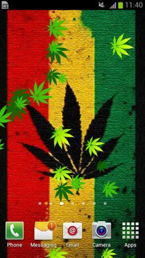 Weed Live Wallpaper Screenshot