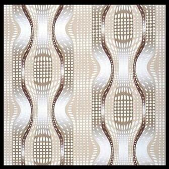 Geometric Vintage 70s Metallic Wallpaper 10m Roll Modern Damask