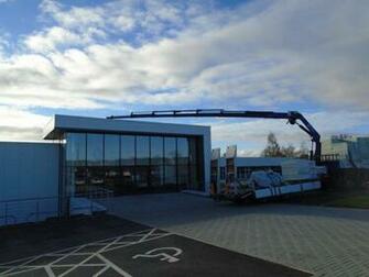 Spv Group On The Crane Loaded Out Our Site At