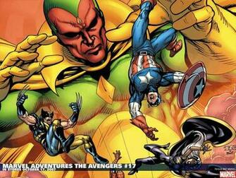 Marvel Adventures The Avengers Comics Wallpaper