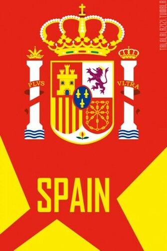 Spain National Football Team By Talalhamdan