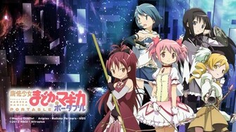 Anime Puella Magi Madoka Magica Wallpaper