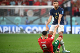 Kylian Mbapp And Achraf Hakimi Both Have Baller Watch Game